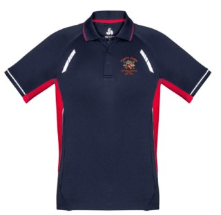Mens Renegade Polo:Navy/Red